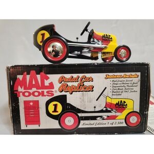 Mac Tools 1947 Pedal Car Racer Diecast Bank 1:6 Scale Limited Edition